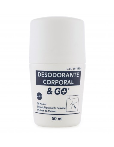 Desodorante Antitranspirante & Go 50 Ml De Pharma&Go