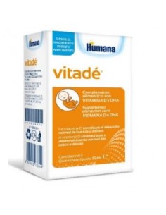 Vitade Compl Dieta Vit D Gotas 15Ml. de Humana