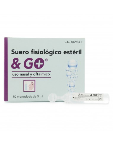 Suero Fisiologico & Go 30 Uds X 5 Ml De Pharma&Go