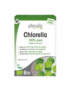 Chlorella 200 Comprimidos De Physalis