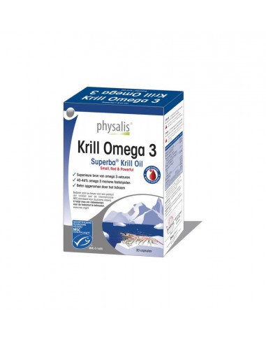 Krill Omega 3 30 CPsulas De Physalis