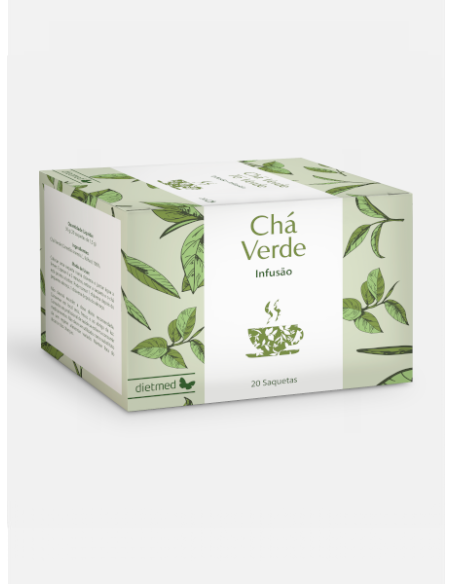 Té Verde DietMed 20 Sobres  Antioxidante Natural Saludable