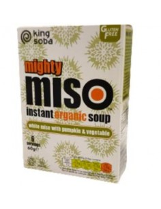 Sopa Miso Calabaza-Verduras...