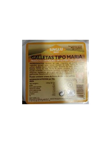 Galleta Maria Mini Singlu Maiz 35Gr 63 Uds 35G de Singlu