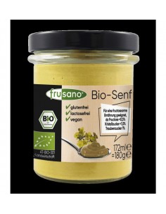 Mostaza Organica 180 G De Frusano