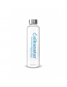 Botella De Cristal Borosilicato De Alkanatur