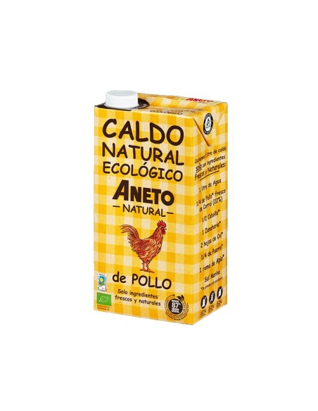 Caldo Pollo Ecologico 1500Ml De Aneto Bio