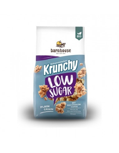 Muesli Krunchy Avena Bajo Azucar Plain 375 G De Barnhouse