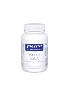 Mineral 650A 90cap (24x61g) de Pure Encapsulations