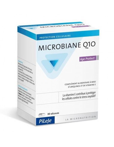 Microbiane Q10 Age Protect 12Gr  30 Caps De Pileje