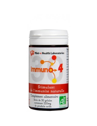 Immuno-4 30Cap. de Mint-E Health Laboratories