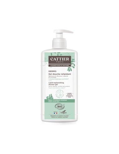 Dermo Gel de Ducha Relipidizante Bio Vegan 500ml Cattier