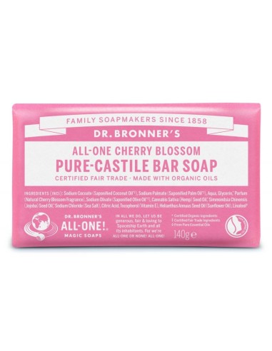 Jabon En Pastilla Flor De Cerezo 140Gr. de Dr. Bronner´S