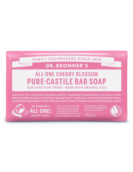 Jabon En Pastilla Flor De Cerezo 140Gr. de Dr. Bronner´S