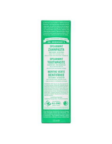 Dentrifico Hierbabuena 140 Gr de Dr Bronners