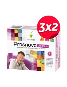 Pack 3x2 Prosnova Progress Envase de 60 cápsulas vegetales. de Novadiet