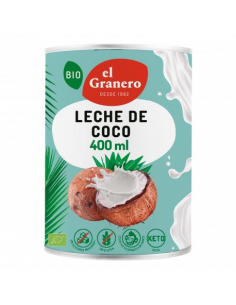 Leche De Coco Bio, 400 Ml...