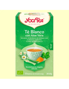 Yogi Tea Té Blanco Con Aloe...