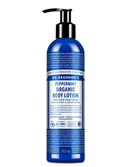 Locion Hidratante Menta 240 Ml de Dr Bronners