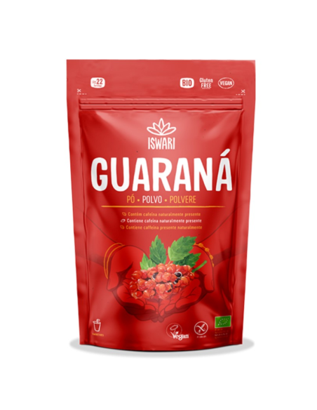 Guaraná Bio Iswari 70G  Energía Natural y Orgánica