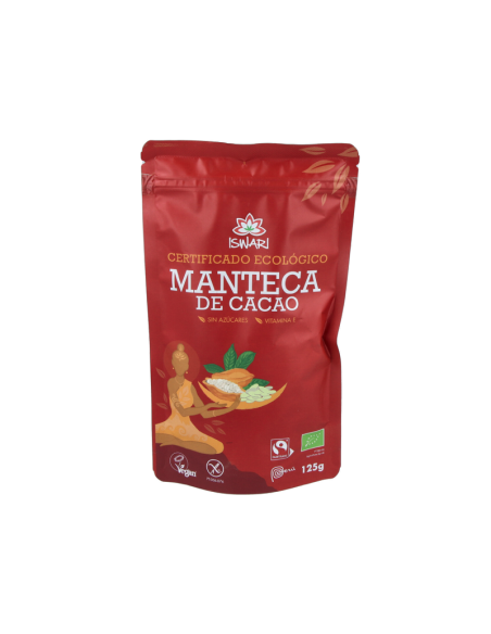 Manteca Cacao Bio Fairtrade 125G 125G de Iswari
