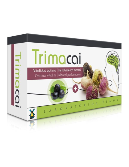 Trimacai 30 Cápsulas Tegor  Energía y Bienestar Natural