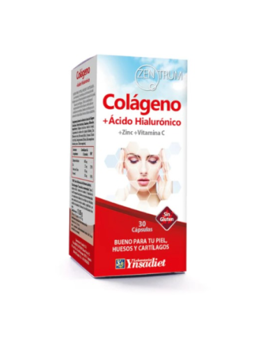 Zentrum Ac. Hialuronico Y Colageno 30Cap. de Zentrum