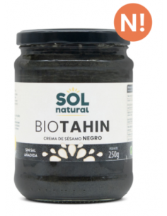 Pack 9 Uds. Tahín Negro Bio 250 g  de Solnatural