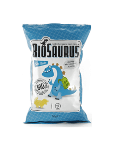 Pack 12 Uds. Snack Con Sal Marina Bio 50 g  de Biosaurus