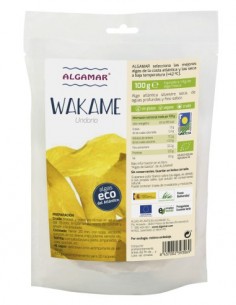 Pack 12 Uds. Alga Wakame Bolsa Pequeña Bio 50 g  de Algamar
