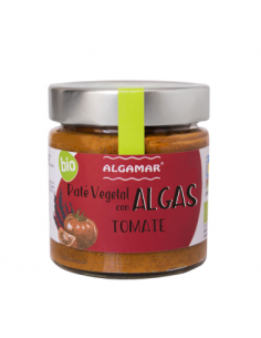 Pack 8 Uds. Paté De Algas Con Tomate Bio 180 g  de Algamar