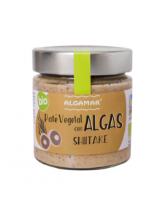 Pack 8 Uds. Paté De Algas Con Shiitake Bio 180 g  de Algamar