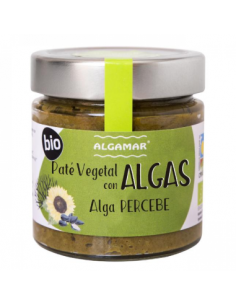 Pack 8 Uds. Paté De Alga Percebe Bio 180 g  de Algamar