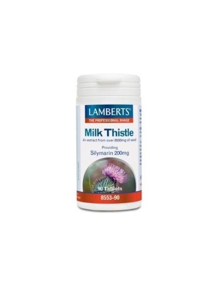 Cardo Mariano 6250 mg (200 mg de Silimarina) 90 Tabs de Lamberts