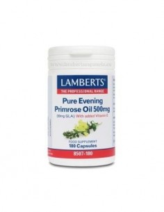 Aceite de PrÃ­mula 500 mg 180 Caps de Lamberts