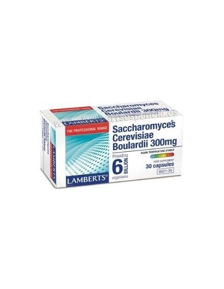 Saccharomyces Boulardii 30 de Lamberts