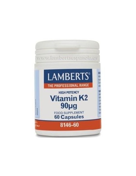 Vitamina K2 (como MK-7) 90 Âµg 60 de Lamberts
