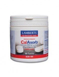 CalAbsorbÂ® (Calcio 800 mg como citrato) 180 Tabs de Lamberts