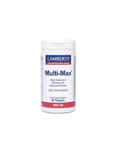 Multi-MaxÂ® (Para Mayores de 50) 60 Tabs de Lamberts