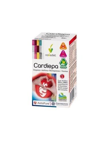 Pack 3x2 Cardiepa 60 cápsulas de Novadiet