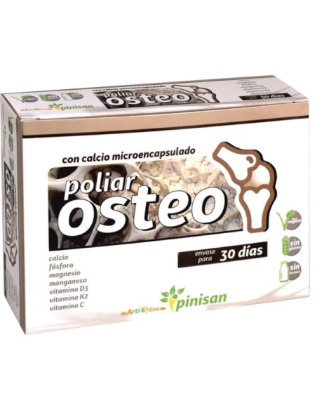 Poliar Osteo Pinisan 60 cápsulas para salud ósea óptima