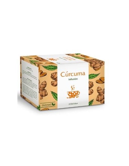 Pack 4x3 uds Curcuma Infusion 20Sbrs. de Dietmed