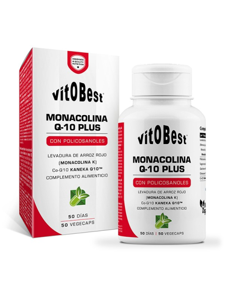 Monacolina + Q10 Plus 50Vcap. de Vitobest