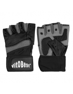 Guantes Muñequera Cuero M...
