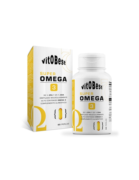 Super Omega 3 Doble Potencia 90 Perlas de Vit.O.Best