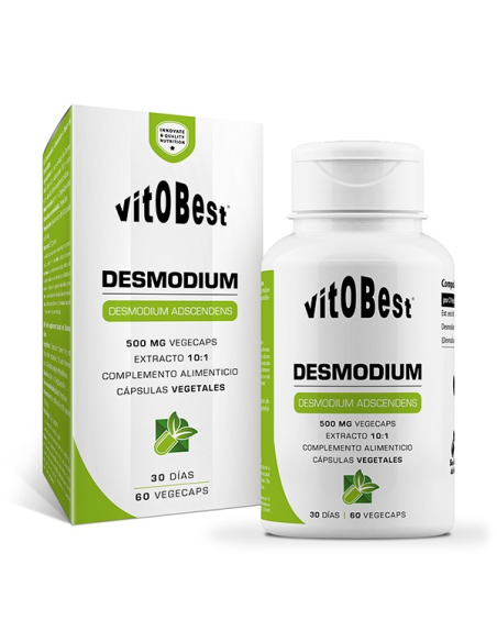 Desmodium 60 Vegecaps Vit.O.Best  Apoyo Natural Hepático