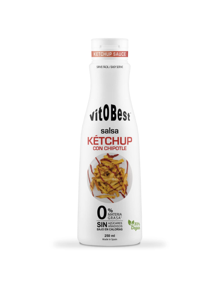 Salsa Kétchup con Chipotle Vit.O.Best 250 ml - Sabor Único
