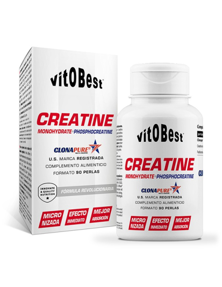 Creatine Clonapure 90 Perlas de Vit.O.Best