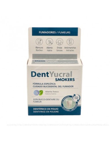 Dentyucral (Eucryl) Polvo Dentifrico Fumador 50 G de Dentyucral