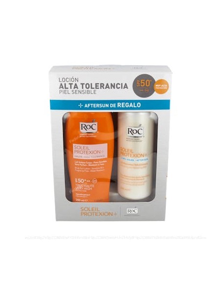 Roc Sol Locion P/Sens Fps 50+ 200 Ml + Afters Leche 200 Ml de Roc